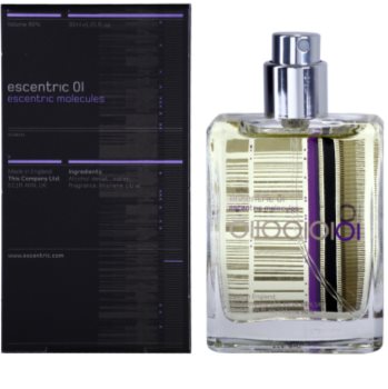 Escentric Molecules Escentric 01 toaletní voda unisex 30 ml náplň s rozprašovačem