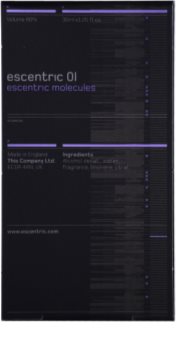 Escentric Molecules Escentric 01 toaletní voda unisex 30 ml náplň s rozprašovačem