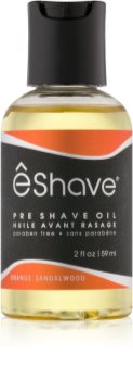 eShave Orange Sandalwood ulei înainte de ras