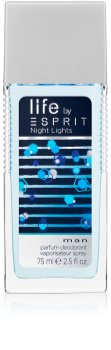 Esprit Life by Esprit Night Lights Man Deo mit Zerstäuber für Herren 75 ml