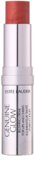 Estée Lauder Genuine Glow blush cremos buze si obraz