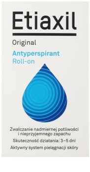 Etiaxil Original antiperspirant roll-on z učinkom 3–5 dni za vse tipe kože