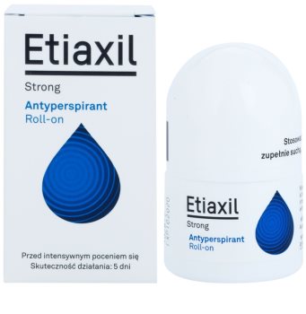 Etiaxil Strong antiperspirant roll-on z učinkom 5 dni proti prekomernemu potenju