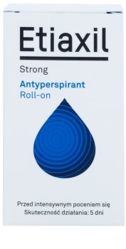 Etiaxil Strong antiperspirant roll-on z učinkom 5 dni proti prekomernemu potenju