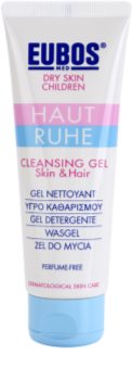 Eubos Children Calm Skin gel nettoyant doux à l'aloe vera
