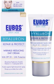 Eubos Hyaluron creme protetor anti-idade SPF 20