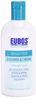 Eubos Sensitive gel-crema de dus cu apa termala