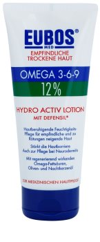 Eubos Sensitive Dry Skin Omega 3-6-9 12% balzam za telo za krepitev kožne pregrade z dolgotrajnim vlažilnim učinkom