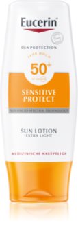 Eucerin Sun Sensitive Protect lait solaire extra-léger SPF 50+