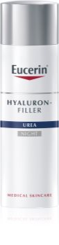 Eucerin Hyaluron-Filler Urea nočna krema proti gubam za zelo suho kožo