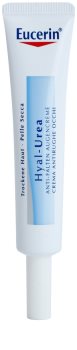 Eucerin Hyal-Urea crema antiarrugas contorno de ojos para pieles secas y atópicas