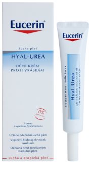 Eucerin Hyal-Urea crema antiarrugas contorno de ojos para pieles secas y atópicas
