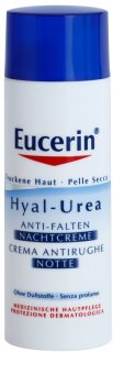 Eucerin Hyal-Urea nočna krema proti gubam za suho in atopično kožo