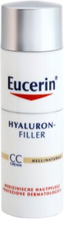 Eucerin Hyaluron-Filler crema CC contra arrugas marcadas SPF 15