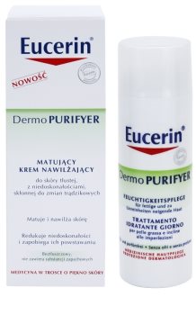 Eucerin Dermo Purifyer crème matifiante pour peaux à problèmes, acné