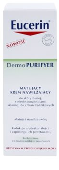Eucerin Dermo Purifyer crème matifiante pour peaux à problèmes, acné