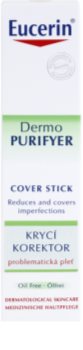 Eucerin Dermo Purifyer deckender Abdeckstift für problematische Haut, Akne