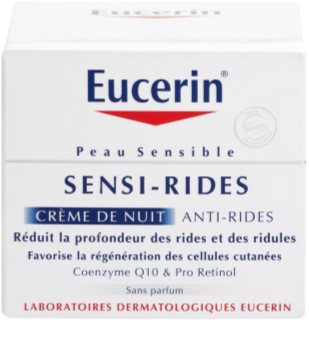 Eucerin Sensi-Rides nočna krema proti gubam
