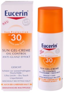 Eucerin Sun захисний кремовий гель для обличчя SPF 30