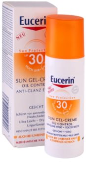 Eucerin Sun schützende Gel-Creme für das Gesicht SPF 30