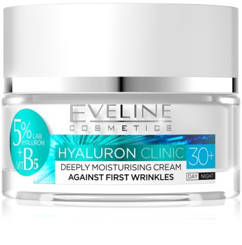 Eveline Cosmetics Hyaluron Clinic hydratační denní a noční krém 30+