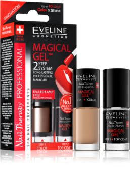 Eveline Cosmetics Nail Therapy Professional gel lak za nohte brez uporabe UV/LED lučke