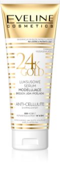Eveline Cosmetics Slim Extreme 24k Gold serum za modeliranje za trebuh, stegna in zadnjico