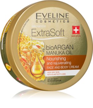 Eveline Cosmetics Extra Soft Moisturizer for Face and Body With Argan Oil