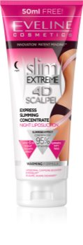 Eveline Cosmetics Slim Extreme 4D Scalpel Super Concentrated Night Serum with Warming Effect
