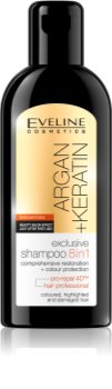 Eveline Cosmetics Argan + Keratin šampon 8 v 1