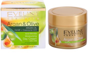 Eveline Cosmetics Argan & Olive crema de día hidratante antiarrugas