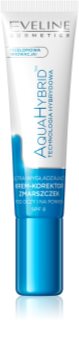 Eveline Cosmetics Aqua Hybrid cremă de ochi corectoare pentru cearcăne și riduri SPF 8