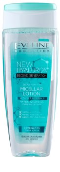 Eveline Cosmetics BioHyaluron 4D eau micellaire nettoyante pour peaux grasses et mixtes