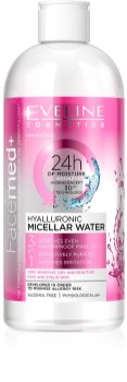 Eveline Cosmetics FaceMed+ hyaluronová micelární voda 3 v 1