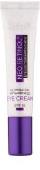 Eveline Cosmetics Neo Retinol crema de ochi pentru iluminare si anti-rid SPF 15