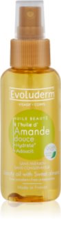 Evoluderm Beauty Oil zkrášlující olej na pleť a vlasy s výtažky z mandlí