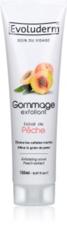 Evoluderm Face Care pleťový peeling s broskvovým extraktem