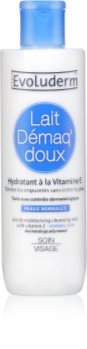 Evoluderm Moisturising* jemné odličovací mléko s vitamínem E