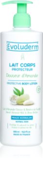 Evoluderm Doucer d Amande lotiune de corp sampon purificator cu aloe vera si copaiba
