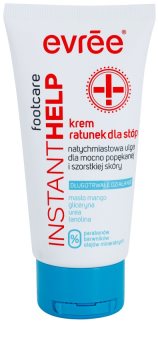 Evrée Instant Help zklidňující krém na popraskaná chodidla