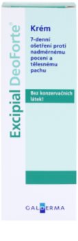 Excipial DeoForte antipersiprant crema impotriva transpiratiei excesive