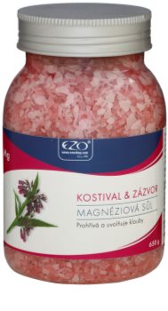 EZO Comfrey & Ginger magnéziumos sós fürdő,felmelegíti és ellazítja az izmokat