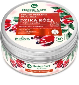 Farmona Herbal Care Wild Rose exfoliant de corp pentru matifiere efect regenerator