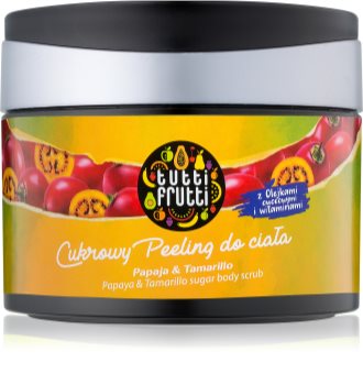 Farmona Tutti Frutti Papaja & Tamarillo cukrový telový peeling