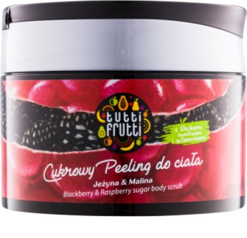 Farmona Tutti Frutti Blackberry & Raspberry sladkorni piling za telo