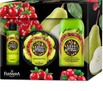Farmona Tutti Frutti Pear & Cranberry kozmetická sada III.