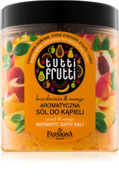 Farmona Tutti Frutti Peach & Mango sůl do koupele