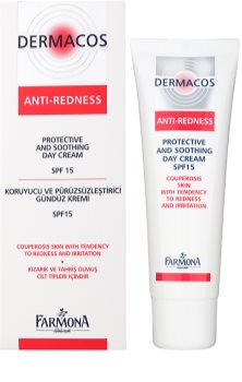 Farmona Dermacos Anti-Redness schützende und beruhigende Tagescreme LSF 15