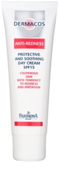 Farmona Dermacos Anti-Redness ochranný a zklidňující denní krém SPF 15