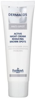 Farmona Dermacos Anti-Spot crème de nuit active pour réduire les taches pigmentaires